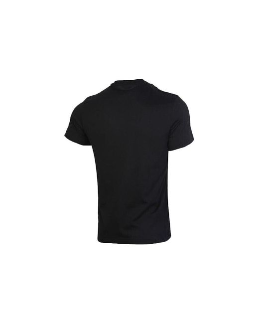 Adidas Black Points Tee Athleisure Casual Sports Round Neck Short Sleeve for men