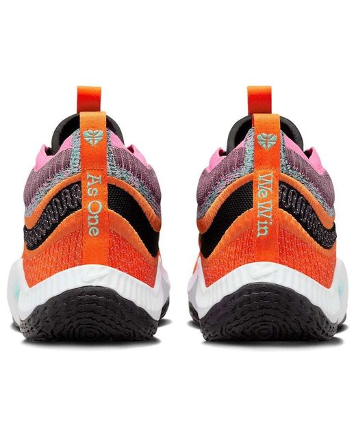 Nike Red Cosmic Unity 3 Shoes 'As One We Win' for men