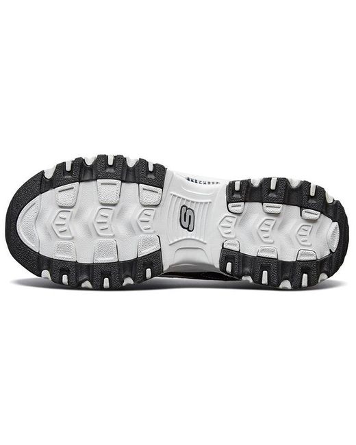 Skechers (Wmns) D'Lites Sports Shoes Gs Blackwhite
