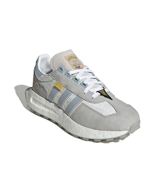 Adidas White Retropy E5 Shoes for men