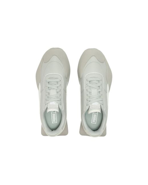 PUMA White Vaderon Clean Shoes for men