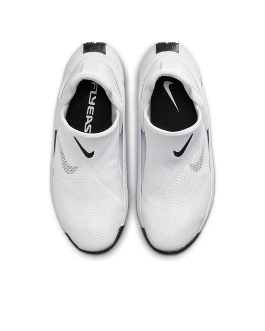 Nike White Go Flyease Easy On/Off Shoes
