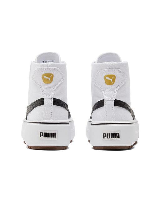 PUMA White (Wmns) Kaia Mid Cv