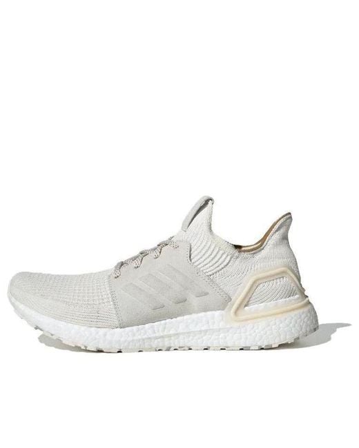 Adidas White Universal Works X Ultraboost 19 'Chalk' for men