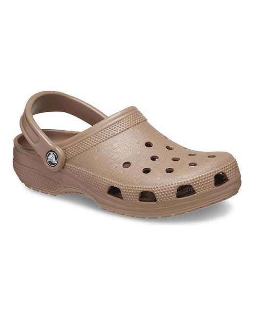CROCSTM Brown Classic Clogs