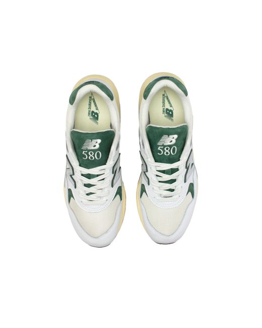 New Balance White 580 Nightwatch' for men