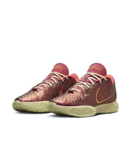 Nike Red Lebron 21 'Queen Conch' for men