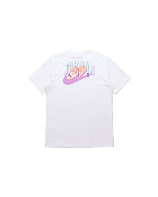 Nike White As J Brand 23 Swoosh Ss Crew for men