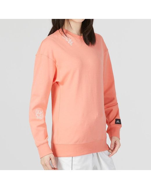 Adidas Pink (Wmns) Graphic Sweaters