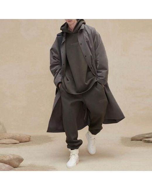 Fear Of God Black Fw22 Relaxed Hoodie 'Off' for men