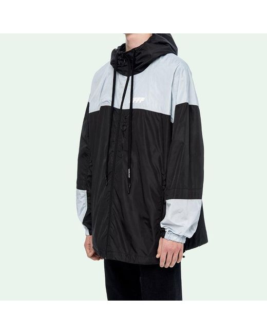 Off-White c/o Virgil Abloh Black Splicing Jacket for men
