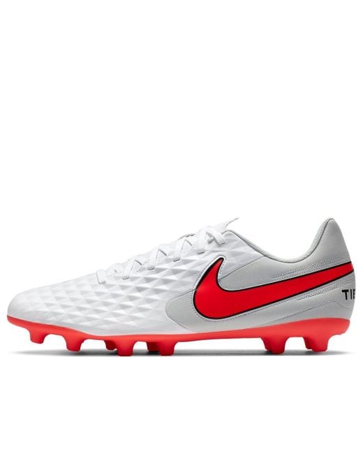 Nike Red Tiempo Legend 8 Club Fg Mg Flash Crimson' for men