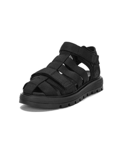 Timberland Black (Wmns) Ray City Ankle Strap Sandals