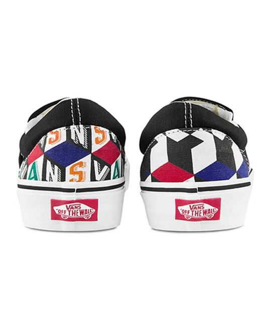 Vans Blue Slip-On Shoes for men