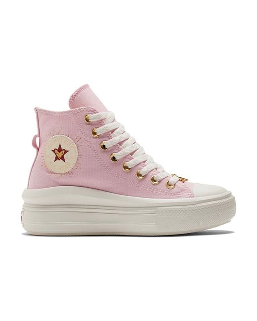 Converse Pink (Wmns) Chuck Taylor All Star Move Platform High 'Valentine's Day 2023'