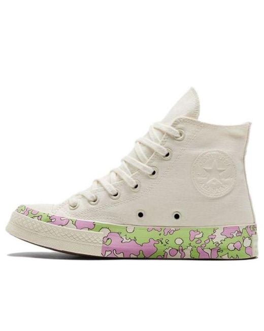 Converse White (Wmns) Chuck 70 High 'Crafted Florals'