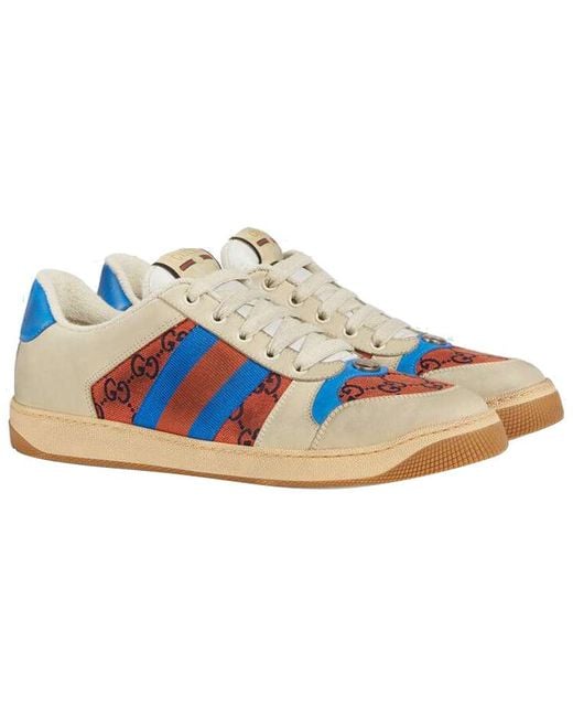 Gucci Blue (Wmns) Screener Gg Canvas Vintage