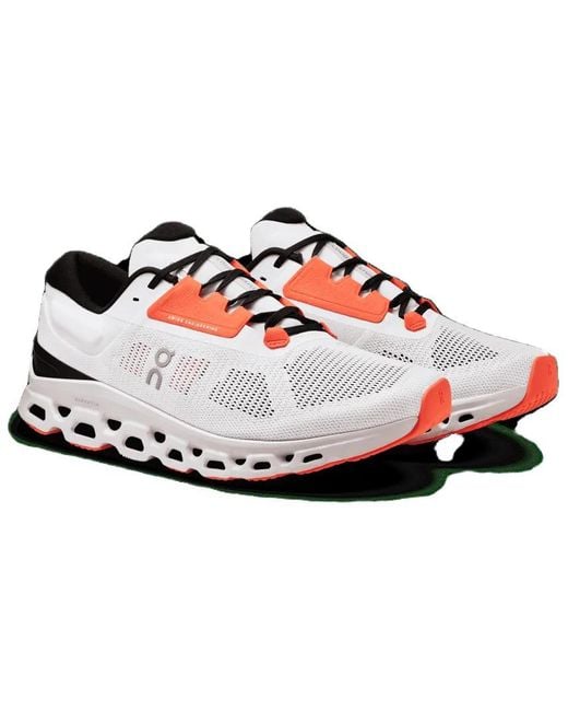 On Shoes White Cloudstratus 3 for men