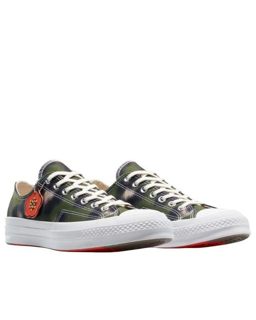 Converse Green X Kenzo Chuck 70 Low 'Hana Leopard Cypress' for men