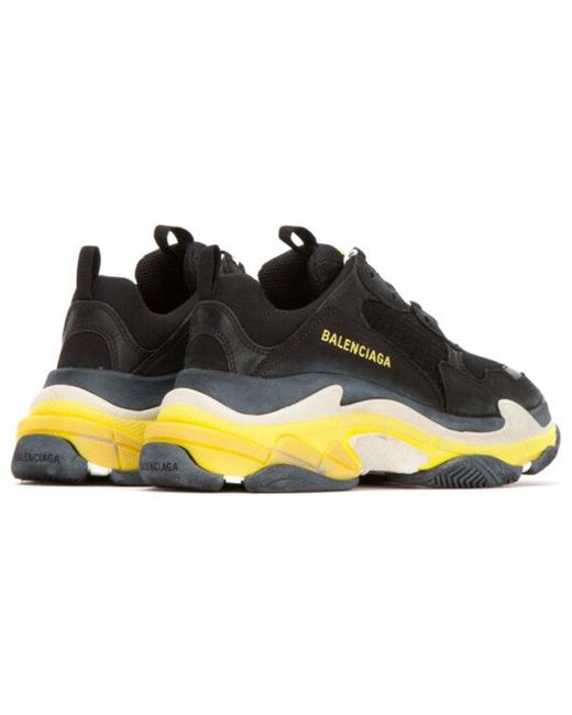 Balenciaga Yellow (Wmns) Triple S Daddy Shoes