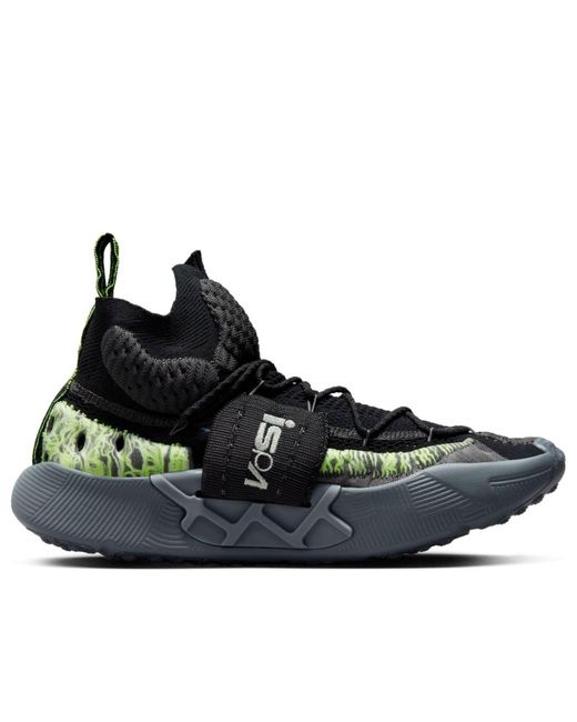 Nike Black Ispa Sense Flyknit Neon' for men