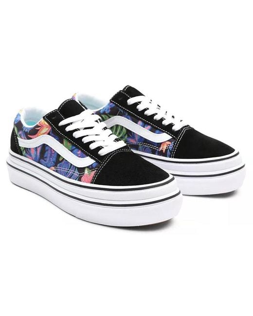 Vans Blue Old Skool Print for men