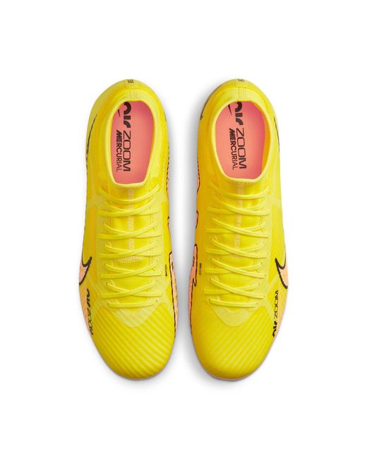 Nike Zoom Mercurial Superfly 9 Academy Mg in Yellow for Men | Lyst