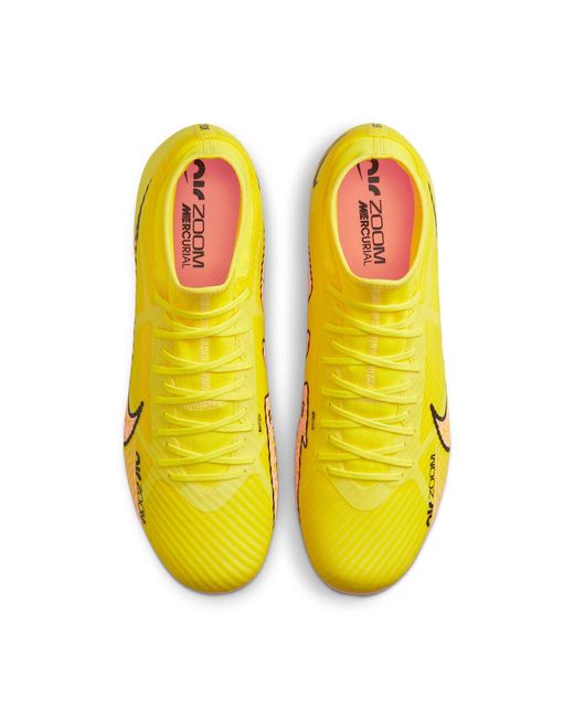 Nike Yellow Mercurial Superfly 9 Academy Mg 'Lucent Pack' for men