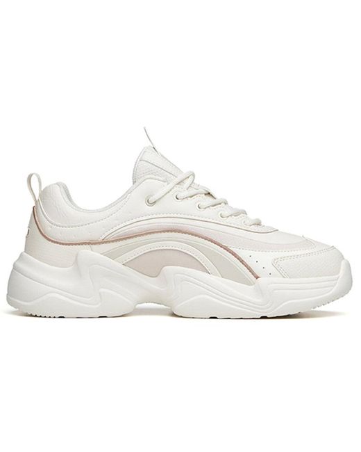 Anta White (Wmns) Life Series Sneakers