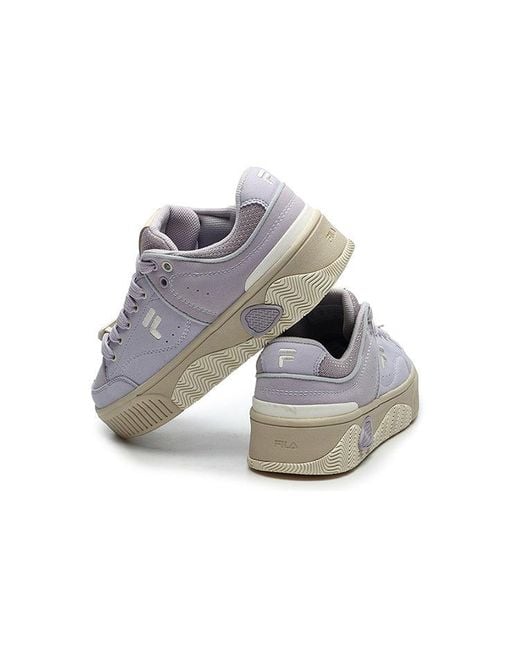 Fila White (Wmns) Stack Fusion Skateboarding Sneakers
