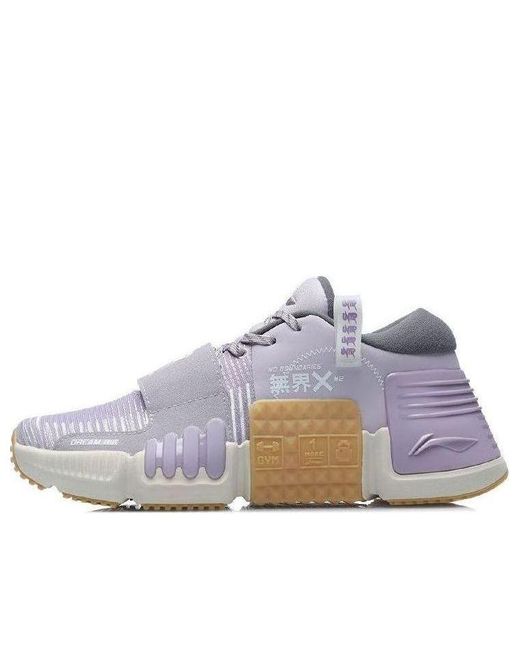Li-ning Blue (Wmns) No Boundaries X Training Shoes 'Lilac'