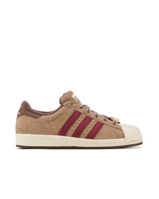 Adidas Brown X Teenage Mutant Ninja Turtles Superstar 'Master Splinter' for men