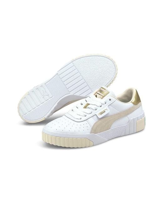 PUMA White (Wmns) Cali Soft Glow Eggnog'