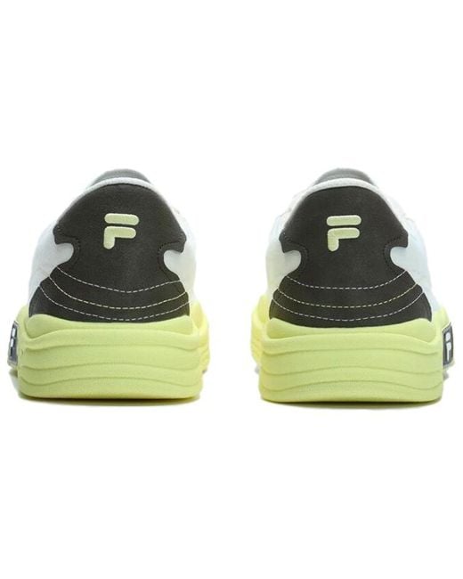 Fila White Pop 2 Skate Shoes for men