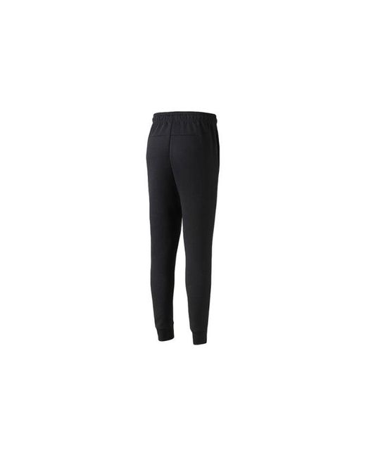 Adidas Black Mh Plain Pnt Sports Knit Long Pants for men