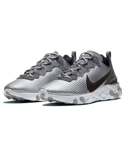 Nike Black React Element 55 'Quilted Grid for men