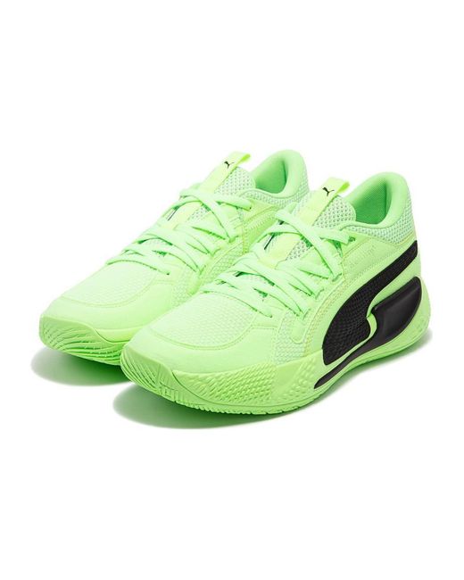 PUMA Green Court Rider Chaos 'Fizzy Lime' for men