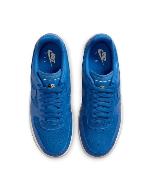 Nike Blue (Wmns) Air Force 1 '07 Lx Ostrich'