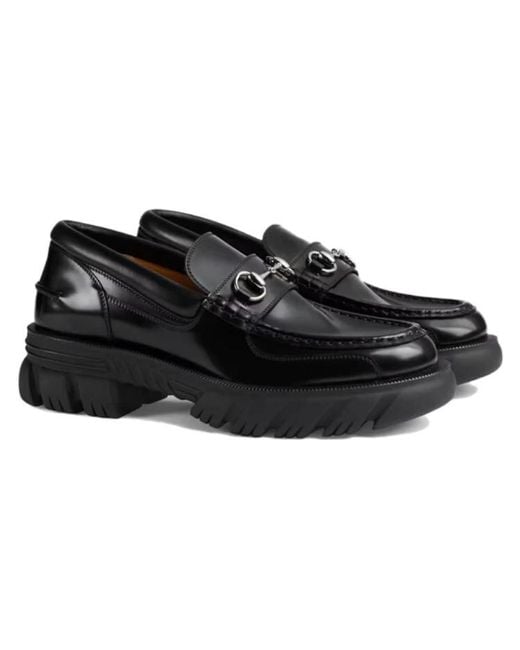 Gucci Black Horsebit Loafer for men