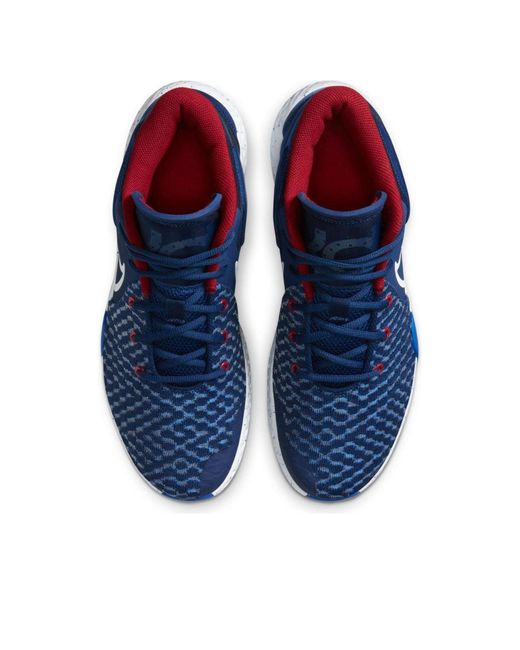 Nike Blue Kd Trey 5 Viii Ep Void' for men
