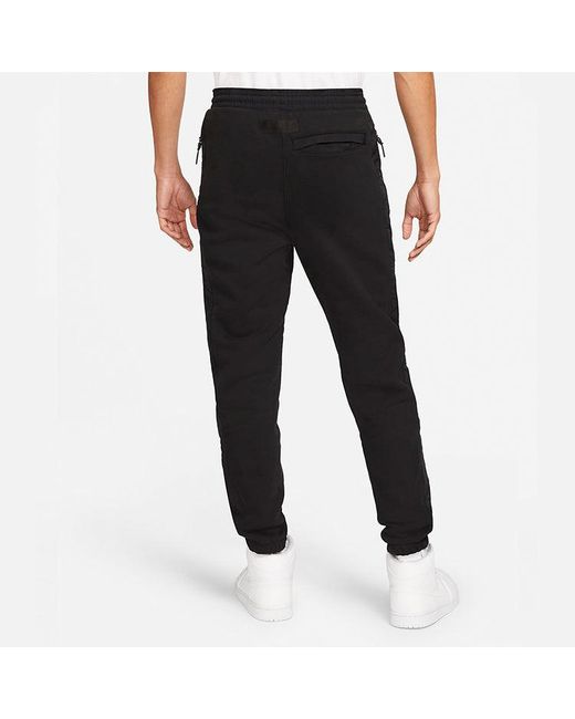 Nike Black 23 Engineered Casual Fleece Bundle Feet Sports Pants/Trousers/Joggers for men