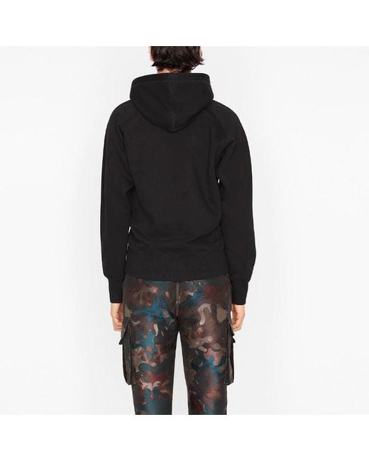 Dior Black X Peter Doig Crossover Fw21 Logo Embroidered Pullover for men