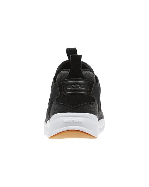 Reebok Black Furylite Heather Sneakers