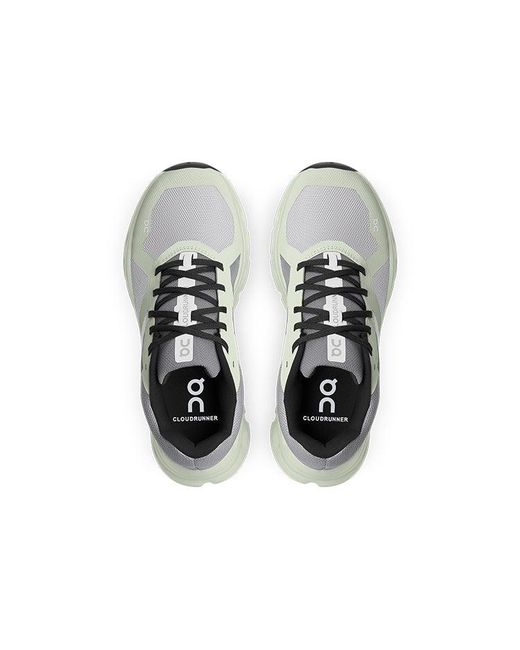 On Shoes Gray (Wmns) Cloudrunner 'Frost Aloe'