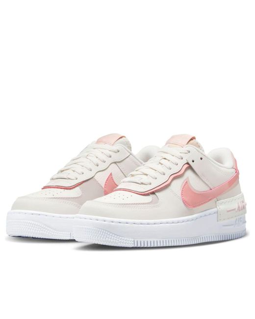 Nike White (Wmns) Air Force 1 Low Shadow 'Phantom Oxford'