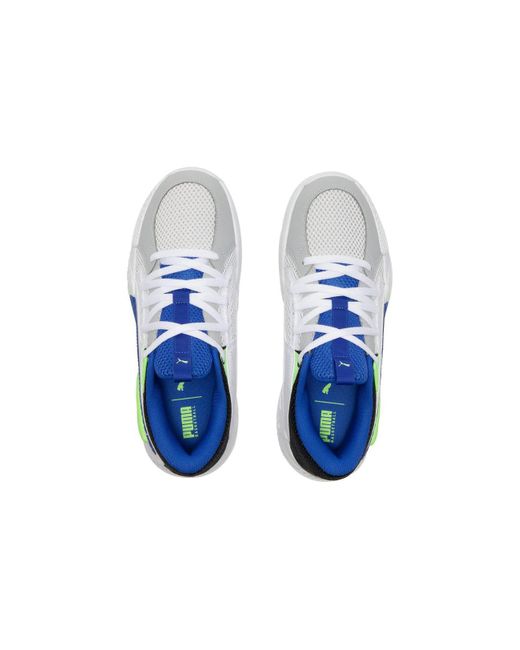 PUMA Blue Court Rider Chaos Basketball Shoes 'Future- Glare' for men