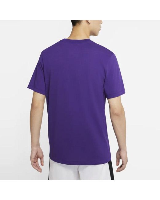 Nike Purple Dri-Fit Kobe Logo Basketball for men