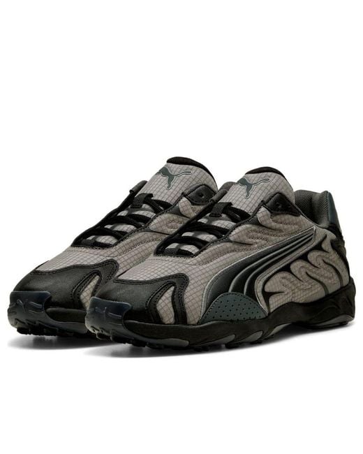 PUMA Black Inhale Essentials 'Shadow' for men