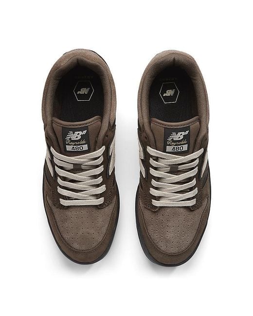 New Balance Black X Andrew Reynolds Numeric 480 'Chocolate' for men