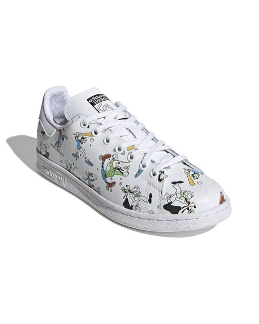 Adidas White Disney X Stan Smith 'Goofy' for men